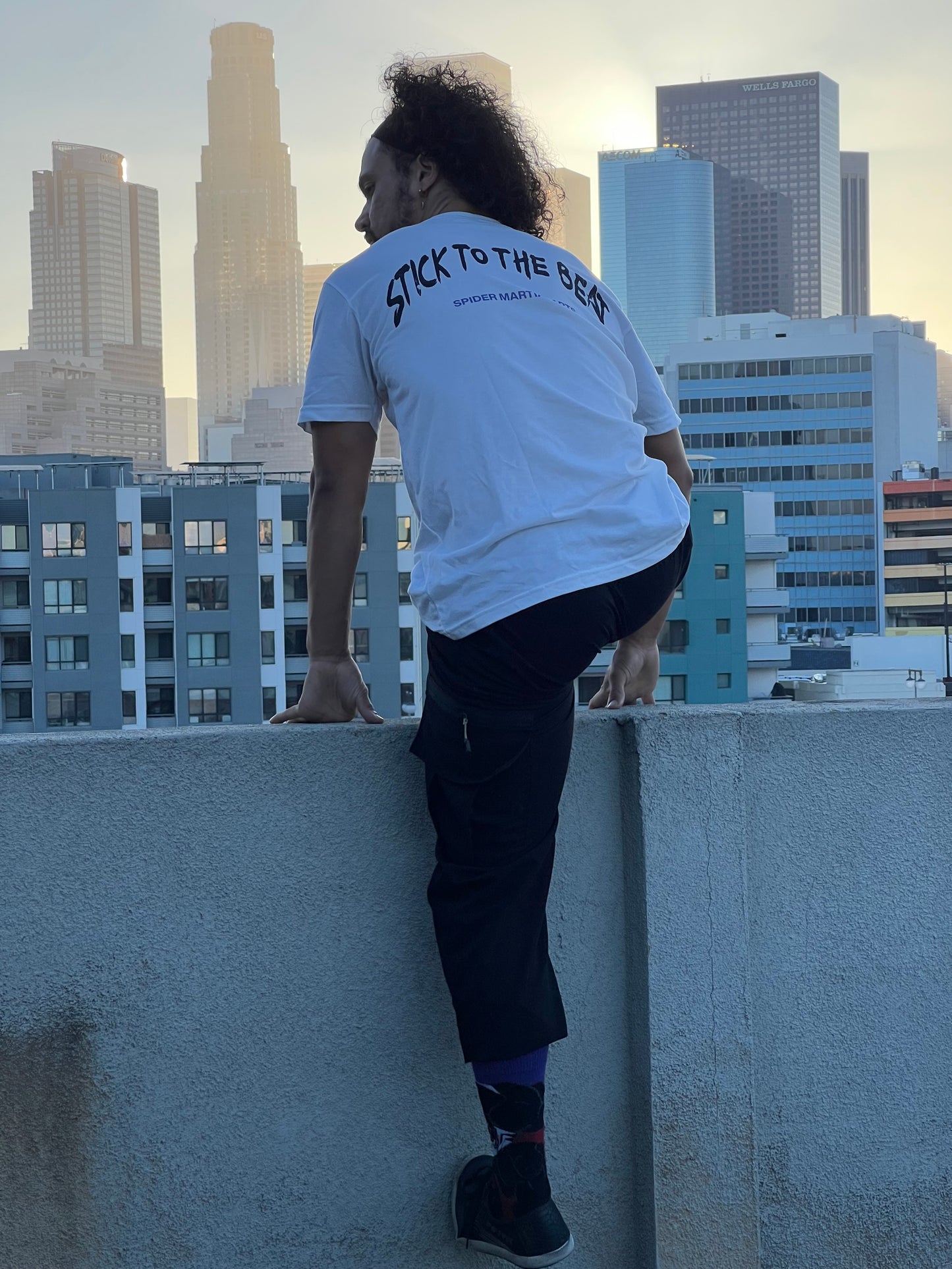 Stick to the Beat Tee (Bright Rhythm)