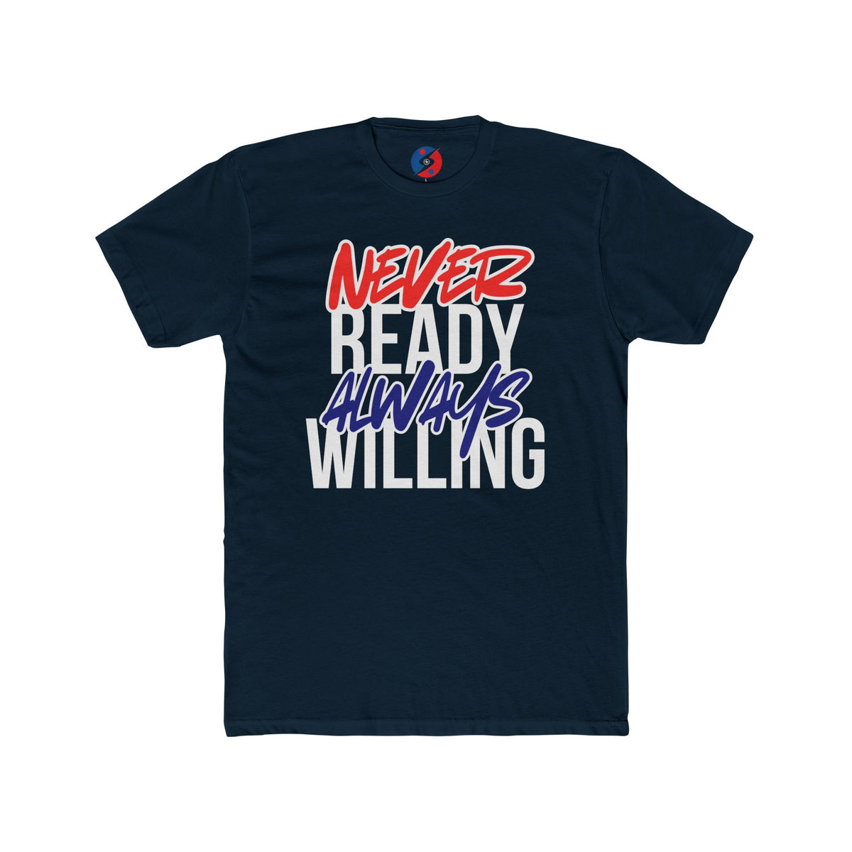 Never Ready Always Willing Tee (Stealth Flow)