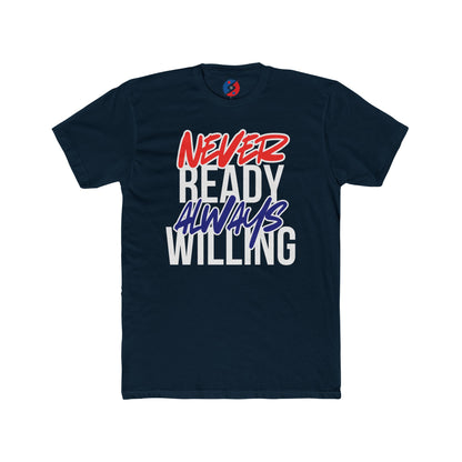 Never Ready Always Willing Tee (Stealth Flow)