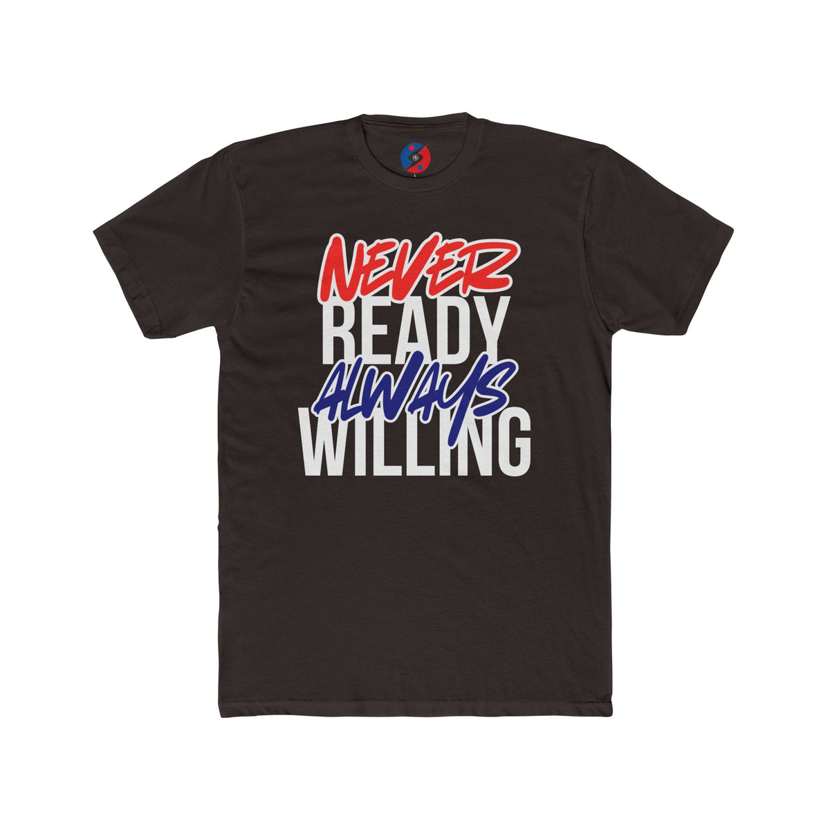 Never Ready Always Willing Tee (Stealth Flow)