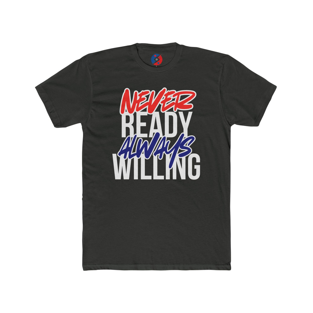 Never Ready Always Willing Tee (Stealth Flow)