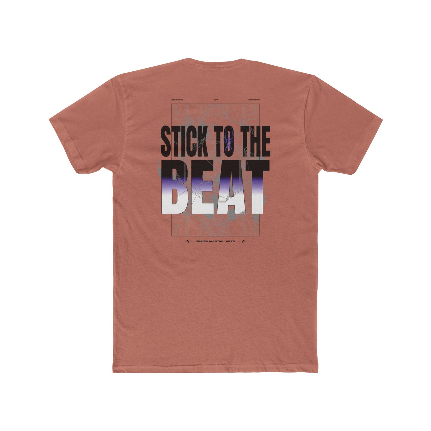 Retro Web Tee (Bright Rhythm)