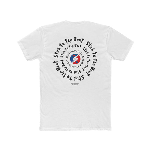 Stick to The Beat - Spiral Tee (Bright Rhythm)